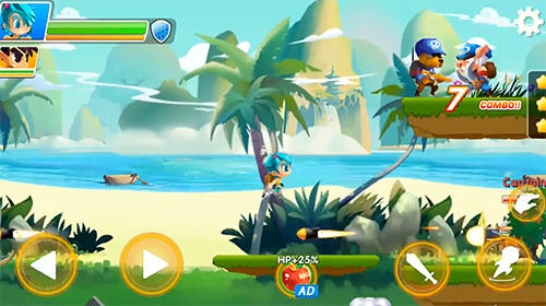 Super brawl heroes - Android game screenshots.