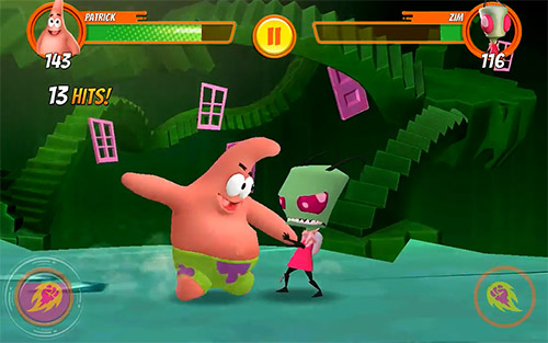 Super brawl universe - Android game screenshots.
