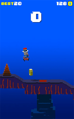 Super grandpa running - Android game screenshots.