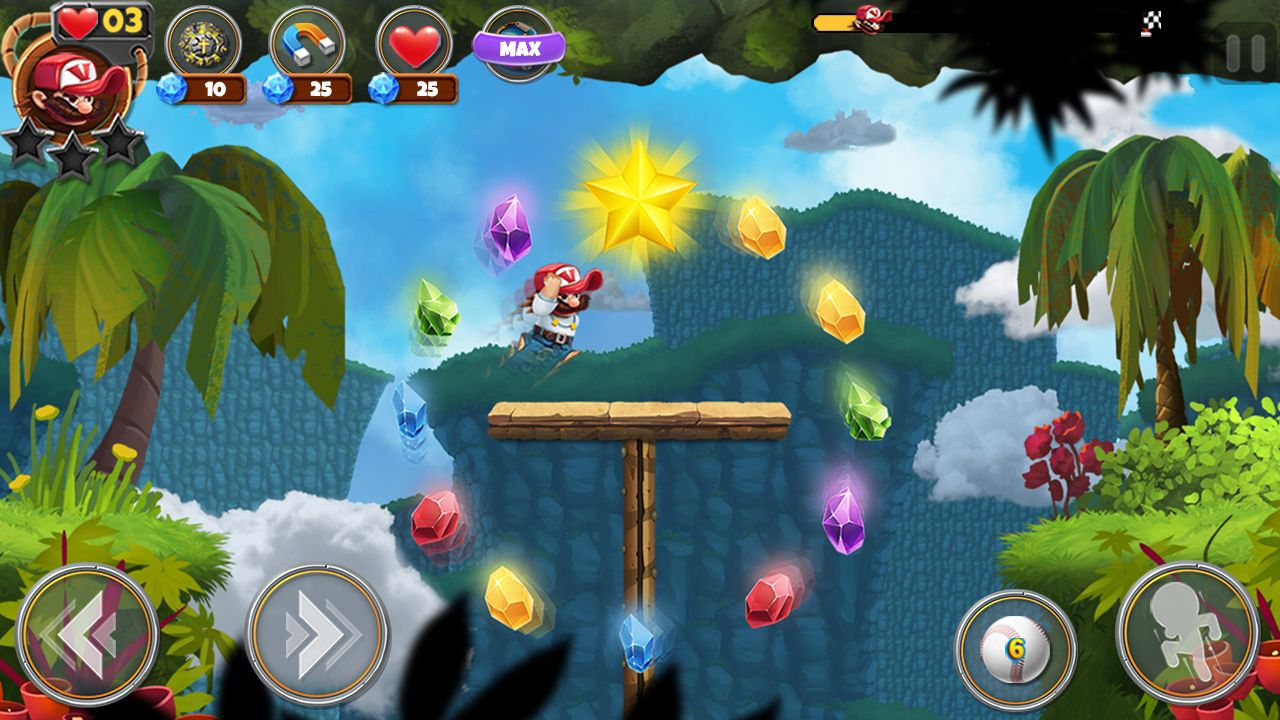 Super Jungle Jump - Android game screenshots.