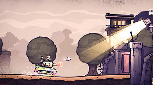 Super mega death tank - Android game screenshots.