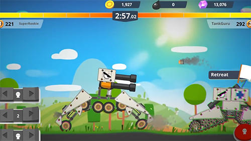 Super tank rumble - Android game screenshots.