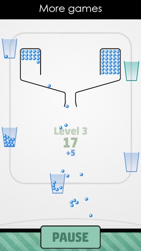 Gameplay of the Super 100 balls for Android phone or tablet.