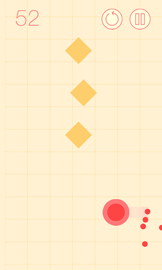 Gameplay of the Super beat ball for Android phone or tablet.