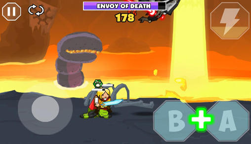 Gameplay of the Super boys: The big fight for Android phone or tablet.