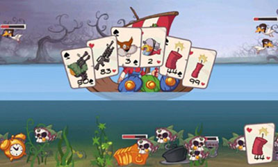 Gameplay of the Super Dynamite Fishing for Android phone or tablet.