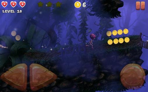 Gameplay of the Super elf jump for Android phone or tablet.