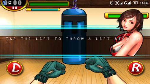 Gameplay of the Super KO fighting: Bloody KO championship for Android phone or tablet.