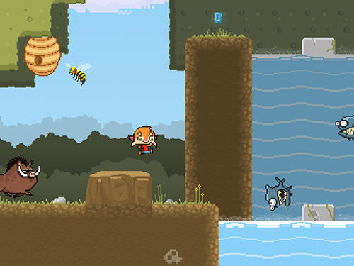 Gameplay of the Super lynx rush for Android phone or tablet.