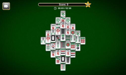 Gameplay of the Super mahjong guru for Android phone or tablet.