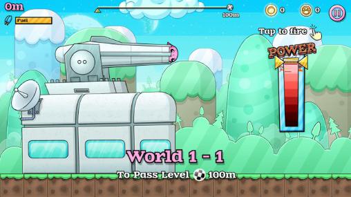 Gameplay of the Super rocket pets for Android phone or tablet.