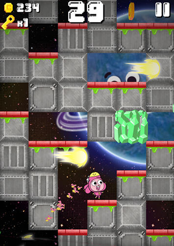 Gameplay of the Super slime blitz: Gumball for Android phone or tablet.