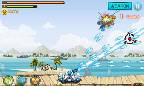 Gameplay of the Super tank: Iron force for Android phone or tablet.
