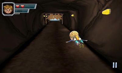Gameplay of the Supercan Canyon Adventure for Android phone or tablet.
