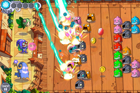 Gameplay of the Supermagical for Android phone or tablet.