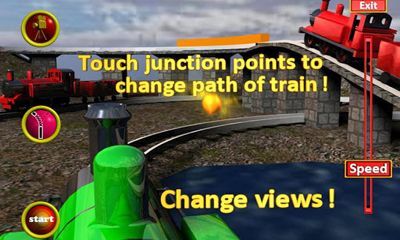 Gameplay of the SuperTrains for Android phone or tablet.