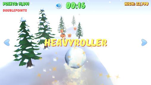 Gameplay of the Supreme snowball: Roller mayhem 3000 for Android phone or tablet.