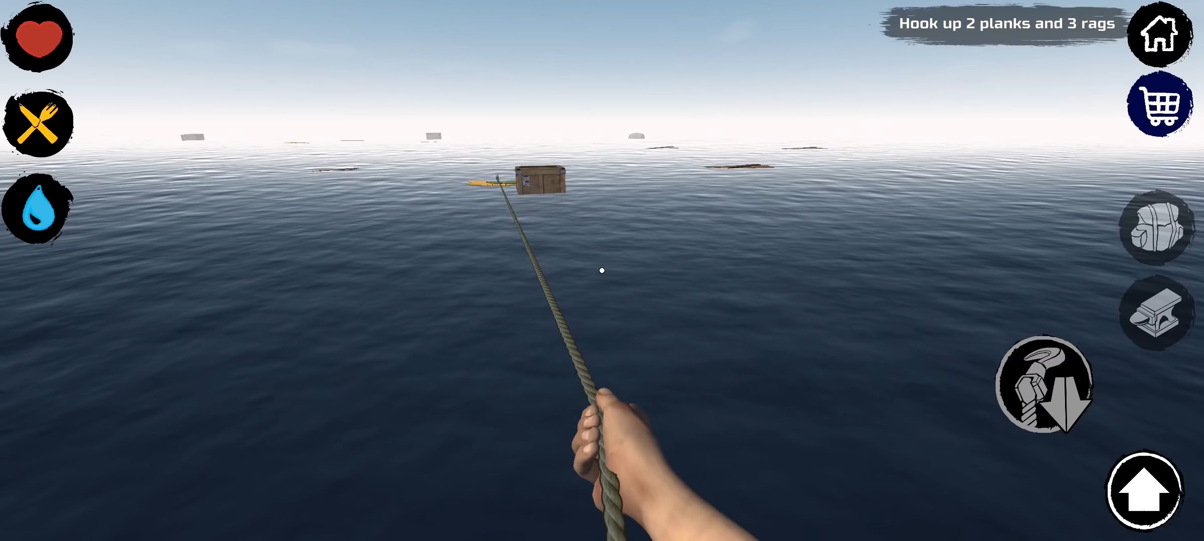 Survival and Craft: Crafting In The Ocean - Android game screenshots.