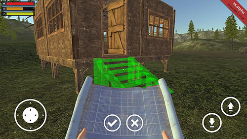 Survival simulator - Android game screenshots.