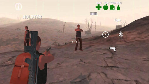 Gameplay of the Survival: Barren roads for Android phone or tablet.