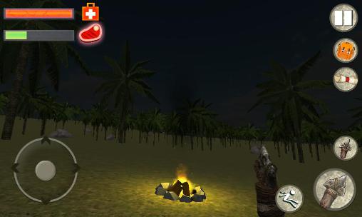 Gameplay of the Survival island 2: Dino hunter for Android phone or tablet.