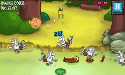 Gameplay of the Swamp Adventure Deluxe for Android phone or tablet.