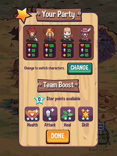 Gameplay of the Swap heroes 2 for Android phone or tablet.