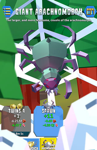Swarm simulator - Android game screenshots.