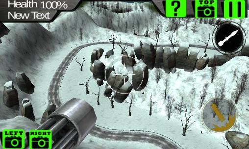 Gameplay of the SWAT helicopter mission hostile for Android phone or tablet.