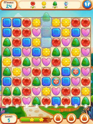 Sweet candies 2: Cookie crush candy match 3 - Android game screenshots.