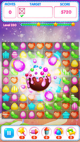 Sweet match 3 - Android game screenshots.