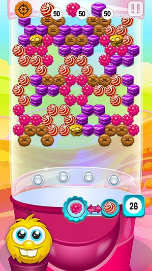 Gameplay of the Sweet bubble story for Android phone or tablet.