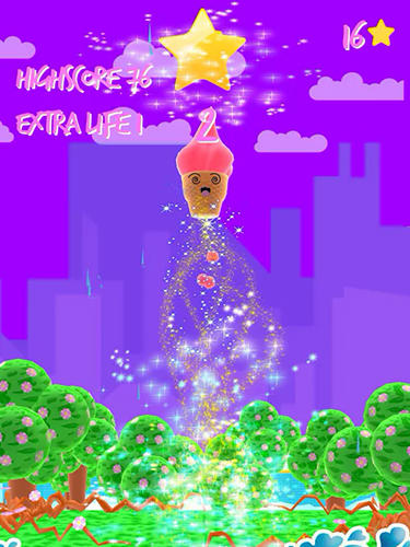 Gameplay of the Sweet jump for Android phone or tablet.