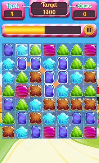 Gameplay of the Sweety sweets for Android phone or tablet.