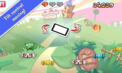 Gameplay of the Swing! Frog for Android phone or tablet.