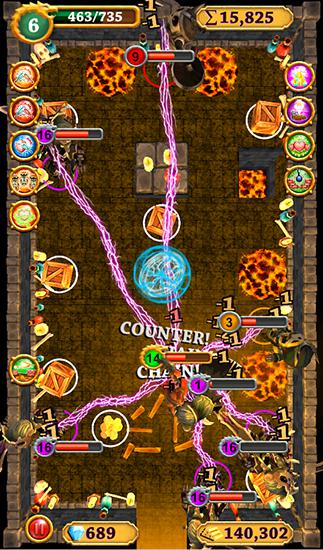 Gameplay of the Swipey rogue for Android phone or tablet.