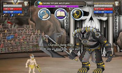 Gameplay of the Swords and Sandals 5 for Android phone or tablet.