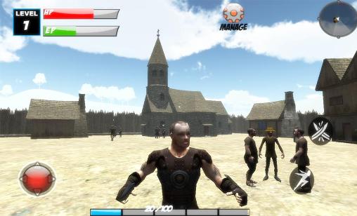 Gameplay of the Synquest: 3D action RPG for Android phone or tablet.