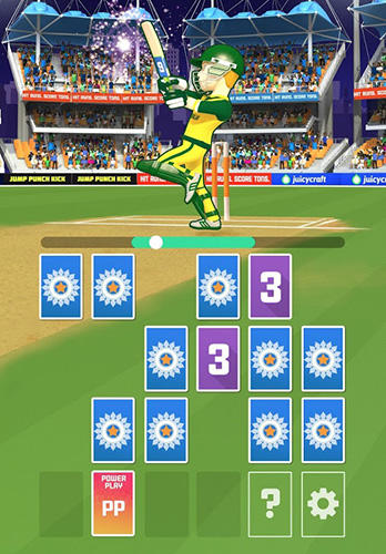 T20 card cricket - Android game screenshots.