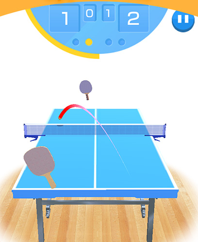 Table tennis 3D virtual world tour ping pong Pro - Android game screenshots.