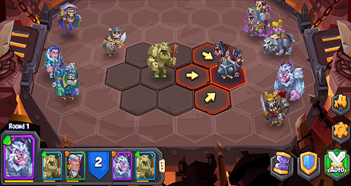Tactical monsters - Android game screenshots.