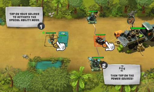 Gameplay of the Take cover for Android phone or tablet.