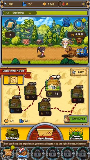 Gameplay of the Tale adventure for Android phone or tablet.