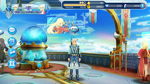 Tales of the rays - Android game screenshots.