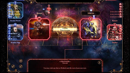Gameplay of the Talisman: The Horus heresy for Android phone or tablet.