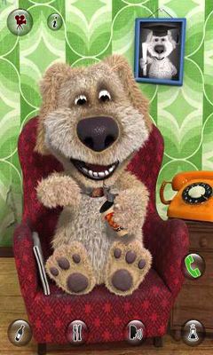 Gameplay of the Talking Ben the Dog for Android phone or tablet.