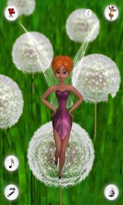 Gameplay of the Talking Lila the Fairy for Android phone or tablet.