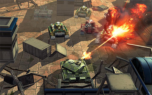 Tank battle heroes - Android game screenshots.