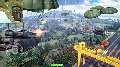 Tank battleground: Battle royale - Android game screenshots.