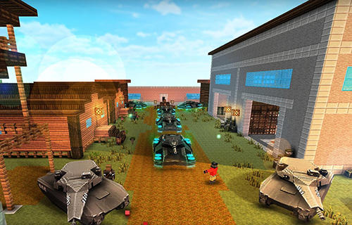 Tank craft blitz: World of panzer war machines - Android game screenshots.